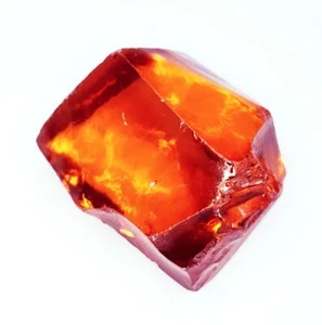 Gemma Sciolta 249,52 Ct Zircone Cambogiano Grezzo Certificato Gemma Trasparente - Foto 1 di 6