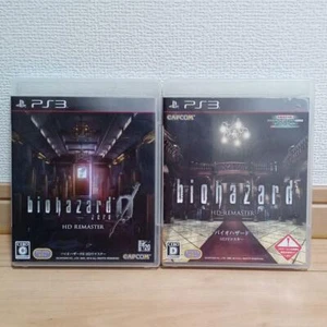 BioHazard Resident Evil 0 & HD Remaster 2 set PS3 Japanese Ver - Picture 1 of 1