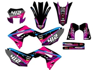 2019-2024 CRF 450 X SURGE Pink Senge Graphics Kit Compatible with Honda - Picture 1 of 10