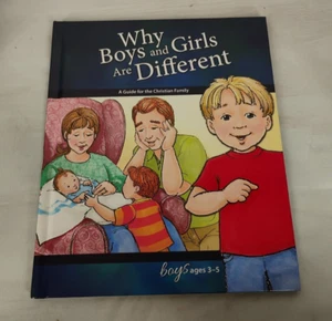 New Why Boys and Girls Are Different For Boys 3-5 Carol Greene Christian Sex Ed. - Picture 1 of 5