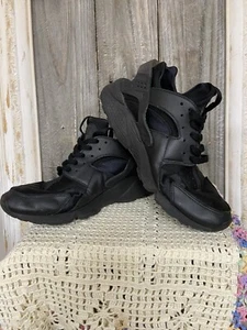 Zapatos deportivos Nike Air Huarache para hombre talla 10,5 negros con cordones DD1068-002 - Imagen 1 de 13