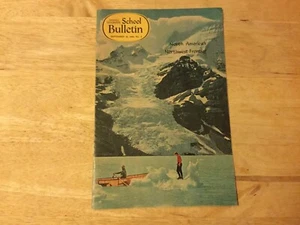 Boletín Escolar de National Geographic 19 de septiembre de 1966 Norteamérica Nuevo con Normas Frontie - Imagen 1 de 3
