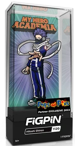 FiGPiN Pops and Pins Exclusive Hitoshi Shinso #1120 LE 1500 MHA - Bild 1 von 3