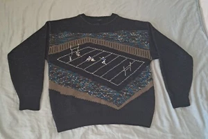 Pendleton Vintage Football Sweater Large EXTREMELY RARE!!! - Picture 1 of 4