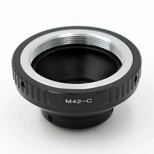 Adaptador M42-C Lente a tornillo a 16 mm C montaje película cámara de cine - Imagen 1 de 3