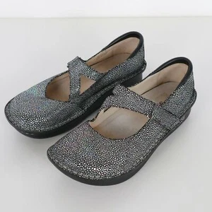 Alegria Dayna Mary Janes 10.5 41 Professional Iridescent Spring Dottie Comfort - Picture 1 of 10