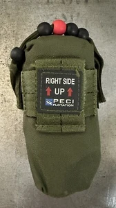PECI TFSS Tactical Flotation Kidney Beans Belt Life Preservers OD Green Right - Picture 1 of 6