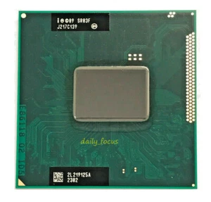 Intel Core i7-2620M 2.7 GHz Socket G2 2 cores 4 threads SR03F CPU Processor 4 MB - Picture 1 of 4
