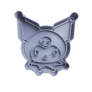 Kuromi head Sanrio Cookie Cutter - Picture 1 of 1