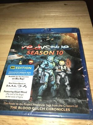 Red Vs Blue Season 10 Blu Ray Best Buy Exclusive SEALED Free Shipping  - Image 1 of 4