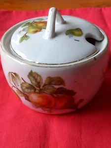 Alte Porzellandose Zuckerdose - Bild 1 von 4