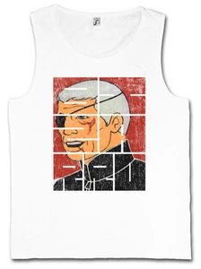 BIZARRO TANK TOP WESTE Seelab Comic Cartoon Network Trash Captain 2021 Hazel - Bild 1 von 1