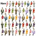 Bring Your Scene to Life 50 pcs Sitting Figures People for Track 1 Painted