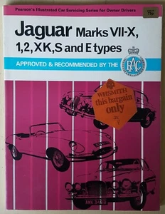 Pearson's Jaguar Mk VII-X 1,2,XK,S and E type service manual - Picture 1 of 9