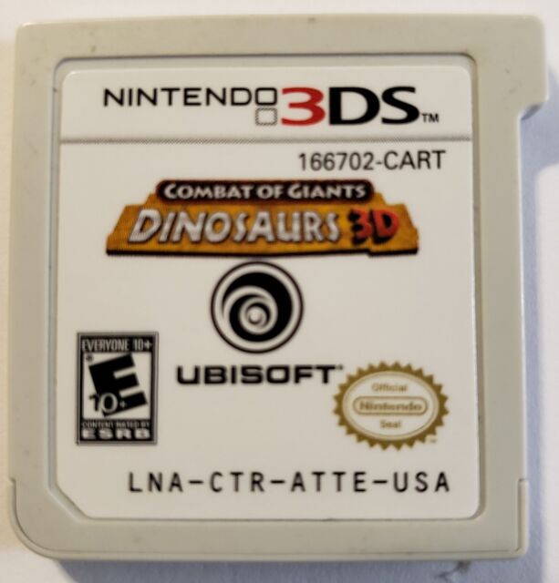 Jogo Combat of Giants: Dinosaurs 3D - 3DS - MeuGameUsado