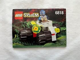 LEGO 6818 Space UFO Cyborg Scout - Instruction manual ONLY - FREE SHIPPING!