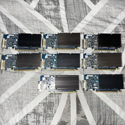8x PNY GeForce 8400GS 512MB PCI Express Low Profile Video Card VCG84DMS5R3SXPB - Image 1 of 3
