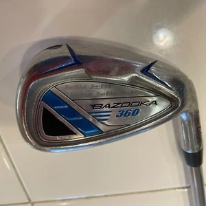 Tour Edge Bazooka 360 single Pitching Wedge PW Uniflex Steel Shaft 35.5” - Picture 1 of 9
