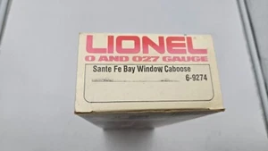 LIONEL 6-9274 SANTA FE BAY WINDOW ILLUMINATED CABOOSE 1978u– NIB SERVICED - Picture 1 of 5