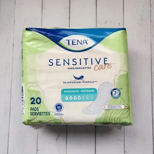 Tena Sensitive Care Pads #4 Moderate Absorbency 20 Count - Picture 1 of 1