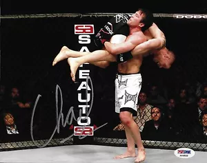 Chael Sonnen Signed 8x10 Photo PSA/DNA COA UFC 136 Picture v Brian Stann Auto'd - Picture 1 of 4