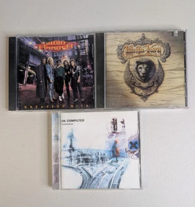 CD Lot (3) Radiohead OK Computer White Lion Best of Night Ranger Greatest Hits - Picture 1 of 7