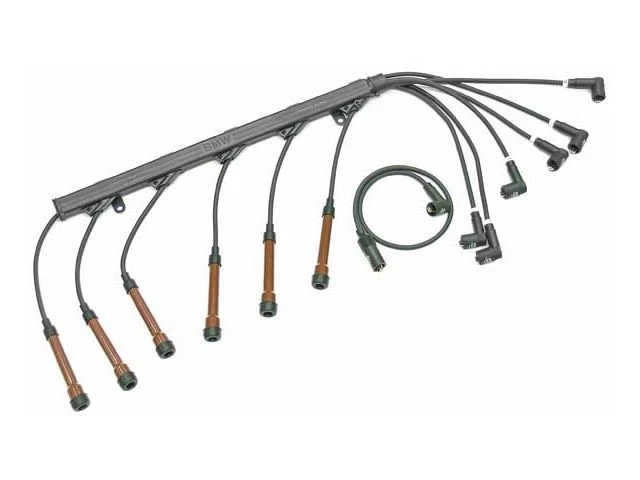 Комплект проводов свечей зажигания для 71, 75-81 BMW 633CSi 530i 3.0Si 528i 630CSi 733i QD31B2 - Изображение 1 из 1