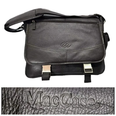 MacCaae Premium Leather 14 MacBook Pro Messenger Bag Briefcas by Michael Santoro Foto 1 de 4