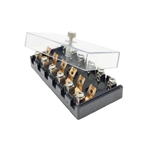 Fuse Box for Ceramic Fuses - 6 Way - Bild 1 von 6