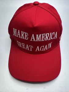 Donald Trump 45-47 Hat 2024 Make America Great Again MAGA Red - Picture 1 of 14