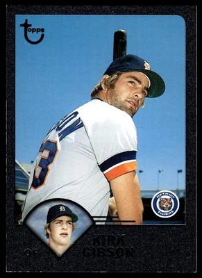 Kirk Gibson Detroit Tigers 2003 Topps Retired Signature Black #84 SN /99 - Image 1 of 2