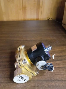 1" BSP AC110V Messing Elektrisches Magnetventil Wasser Schließer Typ - Bild 1 von 5
