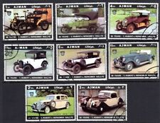 Ajman 1970 - Classic Cars - Complete Set including Airs (8) CTO