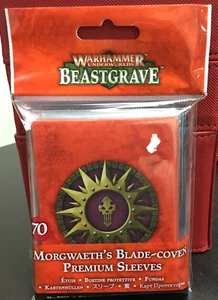 *Warhammer Underworlds Beastgrave: Mogwaeth's Blade-Coven Premium Sleeves (New) - Picture 1 of 1
