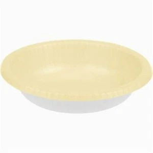 Ivory Paper Bowls 20 oz 20 Per Pack Party Tableware Decorations Party Supplies - Picture 1 of 1