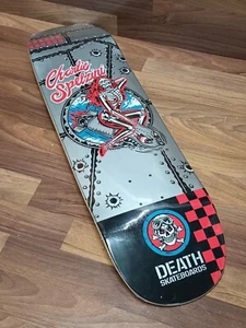 Death Skateboards Charlie Spelzini Death from Above 8.25 x 31.75 Skateboard Deck - Picture 1 of 8