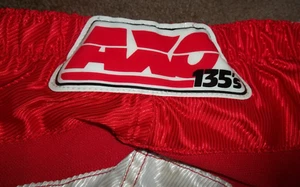 VINTAGE AXO RACING 135'S RED NYLON MOTOCROSS PANTS SIZE MENS 32" SPORT CLOTHING - Picture 1 of 7