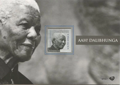 South Africa 2014 - President Nelson Mandela - Souvenir sheet with Folder - Image 1 of 2