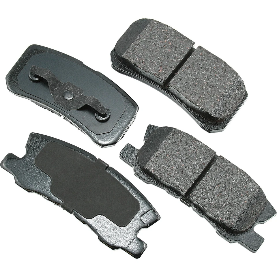 For 2007-2013 Mitsubishi Outlander Disc Brake Pad Set Rear Akebono 2008 2009 - Image 1 of 1