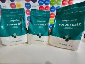 9 Lbs Epsom Salt, Relax & Relief w. Eucalyptus & Spearmint,Bath Salt Soaking Aid - Picture 1 of 6