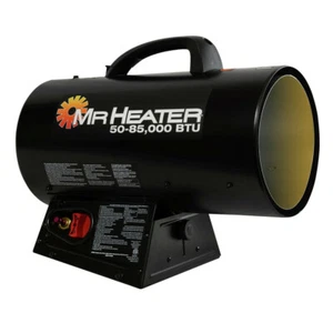 Mr Heater F271380 50,000 - 85,000 BTU QBT Forced Air Propane Heater New - Picture 1 of 3