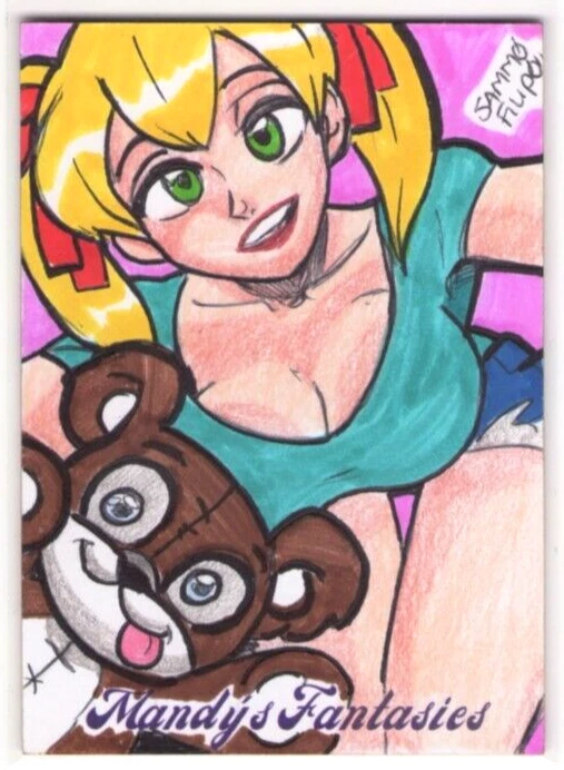 2023 5finity Mandy's Fantasies Sammo Filipo 1/1 Sketch Card - Image 1 of 1