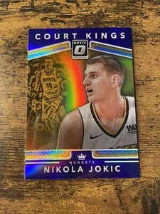 2017-18 Panini Donruss Optic Court Kings Purple Prizm Nikola Jokic #40 - Picture 1 of 2