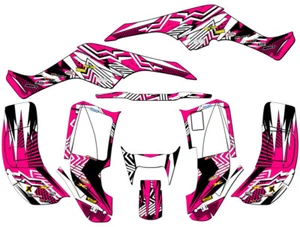 TRX 250EX MAYHEM 2001-2005 Pink Senge Graphics Kit compatible con Honda - Imagen 1 de 7