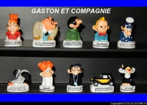 SERIE COMPLETE DE FEVES GASTON LAGAFFE ET COMPAGNIE - Picture 1 of 1