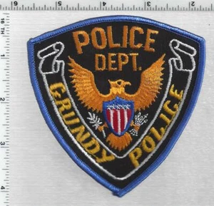 Grundy Police (Virginia) 4th Issue Shoulder Patch - Picture 1 of 1