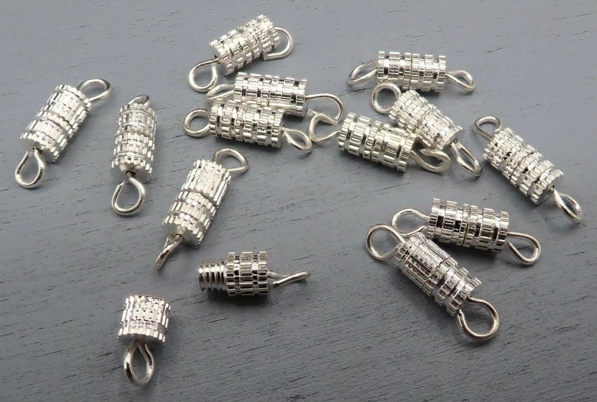 UNICRAFTALE 50 Sets Edelstahl Kippverschlüsse – 304 Edelstahl, Für DIY Schmuck (Halsketten, Armbänder)