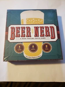 Beer Nerd Ultimate Trivia Board Game for Beer Lovers NEW Sealed - Picture 1 of 2