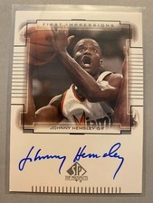 A13,393 - 2000 SP Top Prospects First Impressions #HE Johnny Hemsley Auto