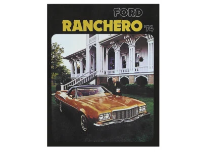 1974 Ranchero продажи брошюра репродукция дилер литература GT сквайр новый - Изображение 1 из 2